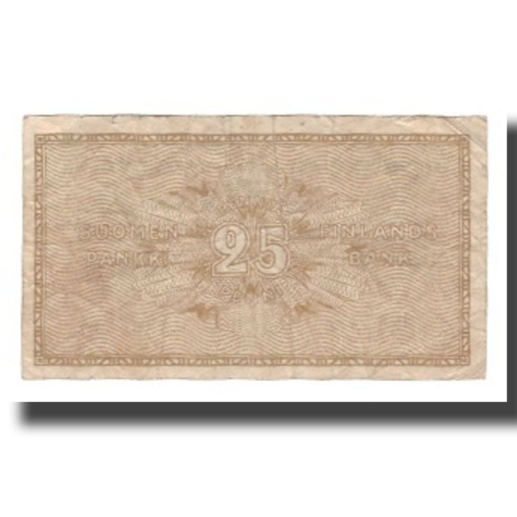 Geldschein, Finnland, 25 Penniä, 1918, KM:33, S