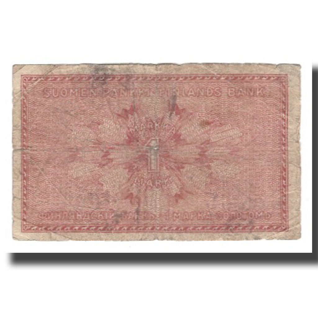 Banknote, Finland, 1 Markka, 1916, KM:19G, VG(8-10)