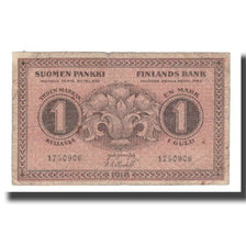 Banconote, Finlandia, 1 Markka, 1916, KM:35, B+