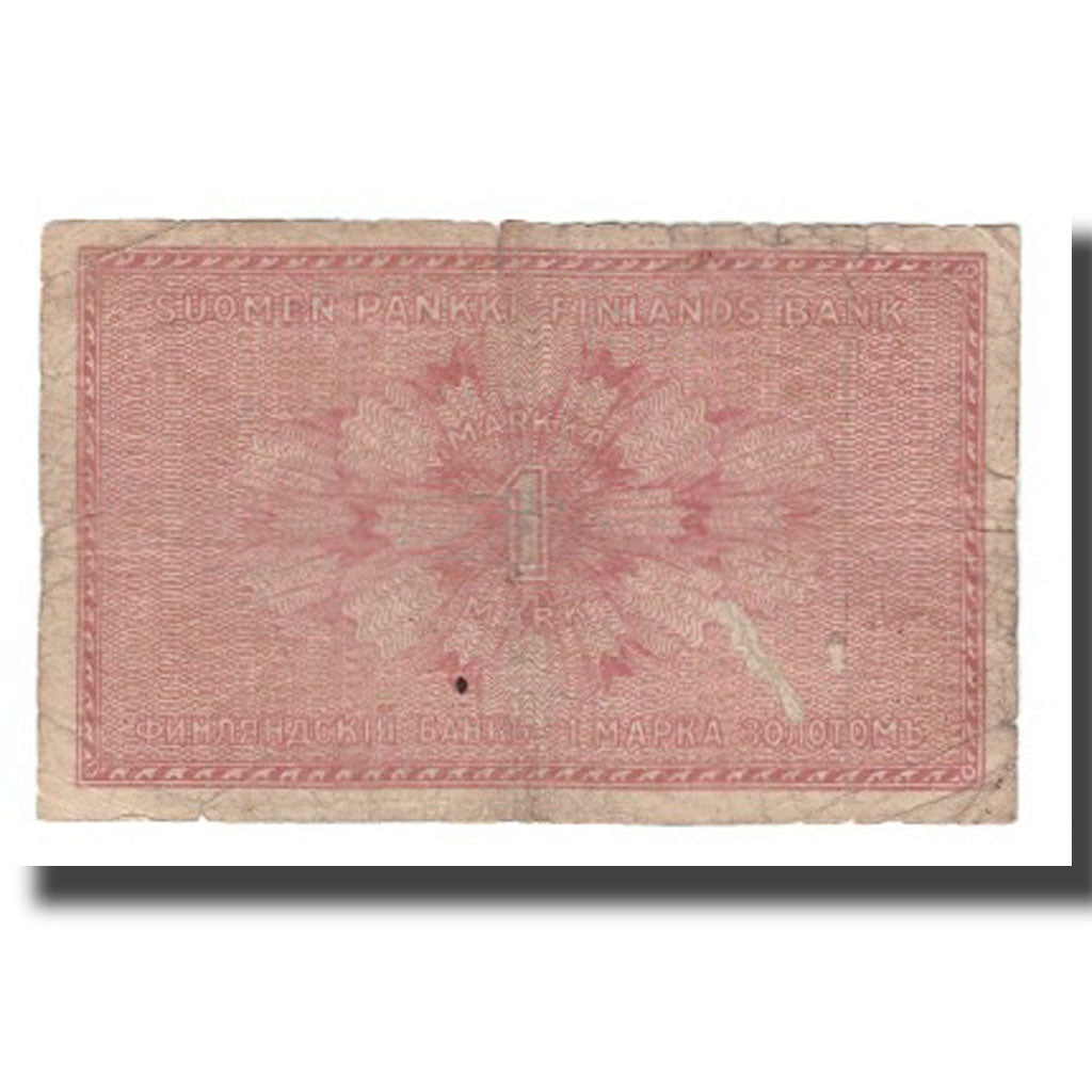 Banknote, Finland, 1 Markka, 1916, KM:19, F(12-15)