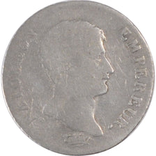 FRANCE, Napoléon I, 1/2 Franc, 1805, Paris, KM #655.1, VF(20-25), Silver, Gadour