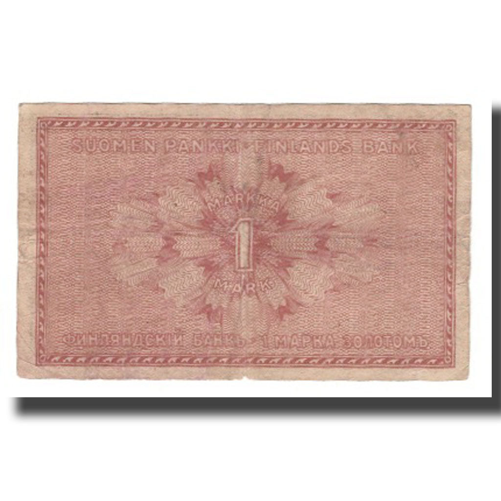 Banknote, Finland, 1 Markka, 1916, KM:19, F(12-15)
