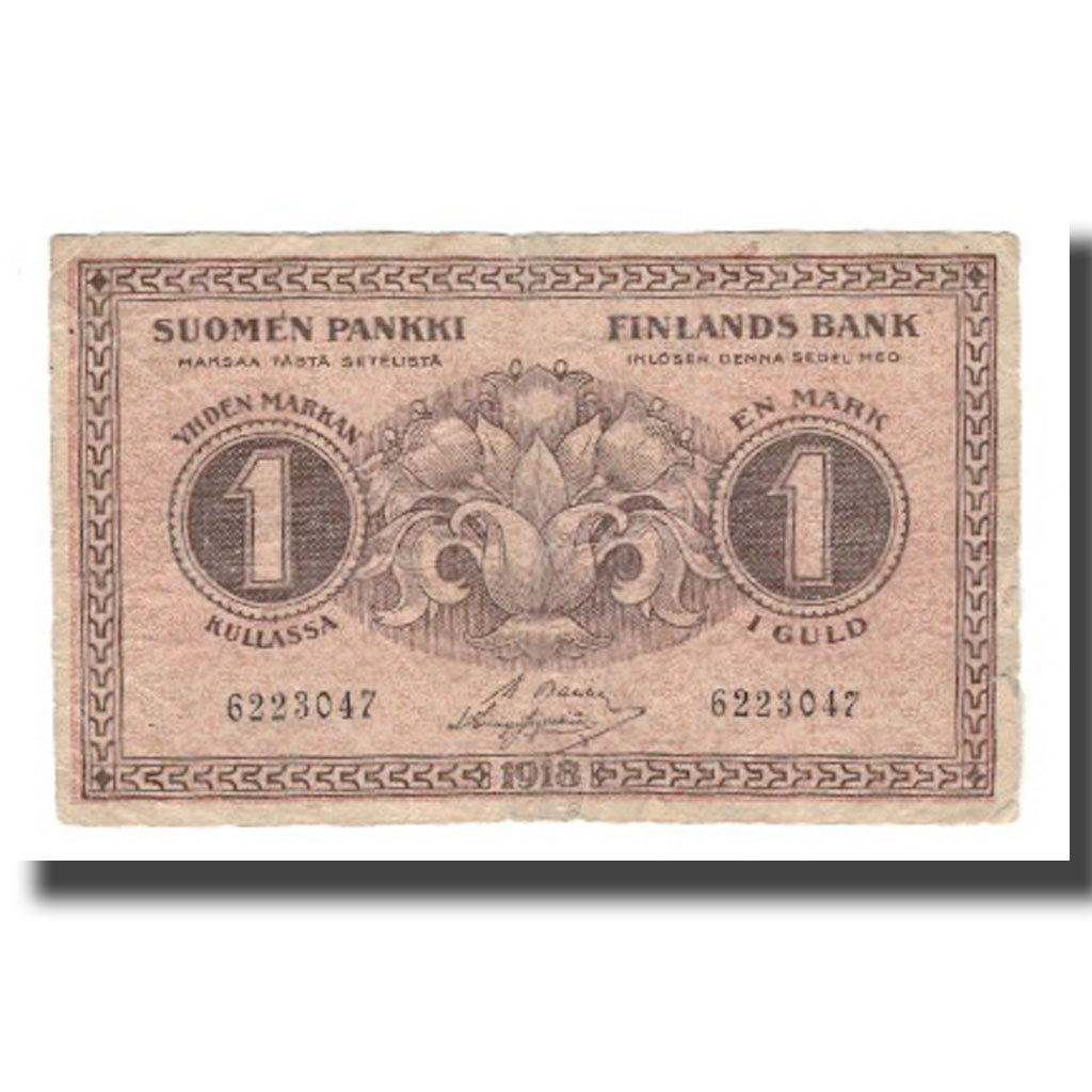 Banknote, Finland, 1 Markka, 1916, KM:35, F(12-15)