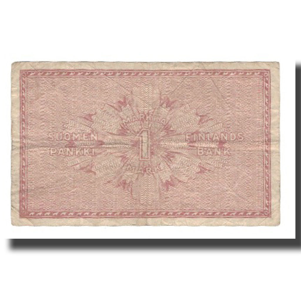 Billete, 1 Markka, 1916, Finlandia, KM:35, BC