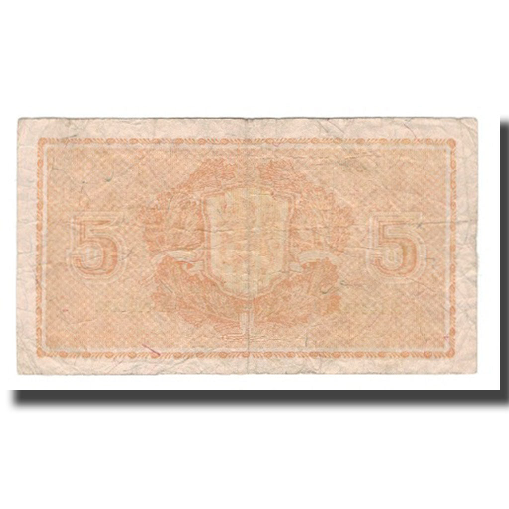 Banconote, Finlandia, 5 Markkaa, 1945 (1946), KM:84, B