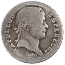 FRANCE, Napoléon I, 1/2 Franc, 1808, Strasbourg, KM #680.3, VG(8-10), Silver, G.