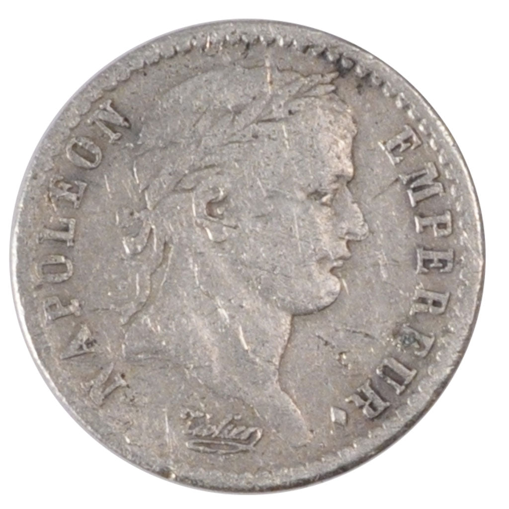 Francia, Napoléon I, 1/2 Franc, 1809, Paris, MB, Argento, Gadoury:399