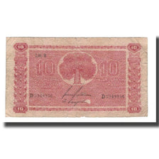 Banknote, Finland, 10 Markkaa, 1945, KM:85, VG(8-10)