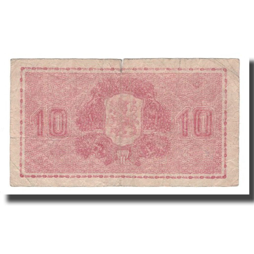 Banknote, Finland, 10 Markkaa, 1945, KM:77a, VG(8-10)
