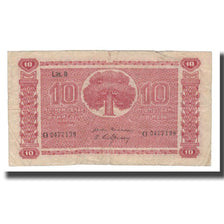 Geldschein, Finnland, 10 Markkaa, 1945, KM:85, SGE