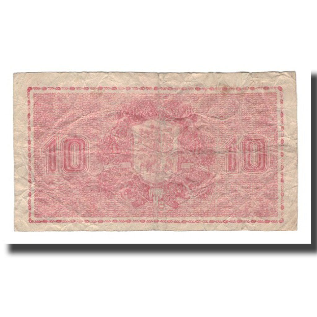 Banknote, Finland, 10 Markkaa, 1945, KM:77a, VG(8-10)