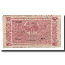 Banknote, Finland, 10 Markkaa, 1945, KM:77a, VG(8-10)