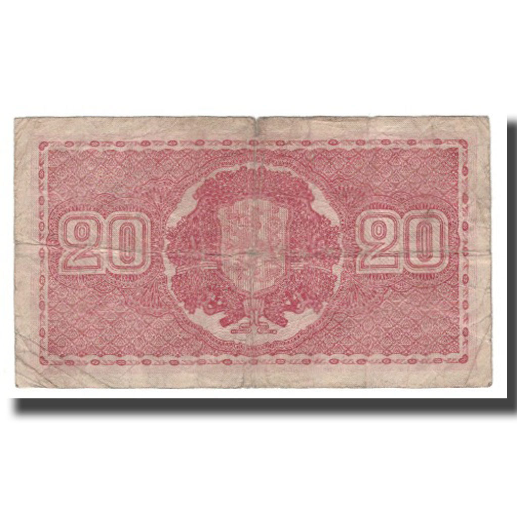 Banconote, Finlandia, 20 Markkaa, 1922 (1931), KM:63a, B