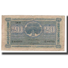 Banknote, Finland, 20 Markkaa, 1945 (1948), KM:86, F(12-15)