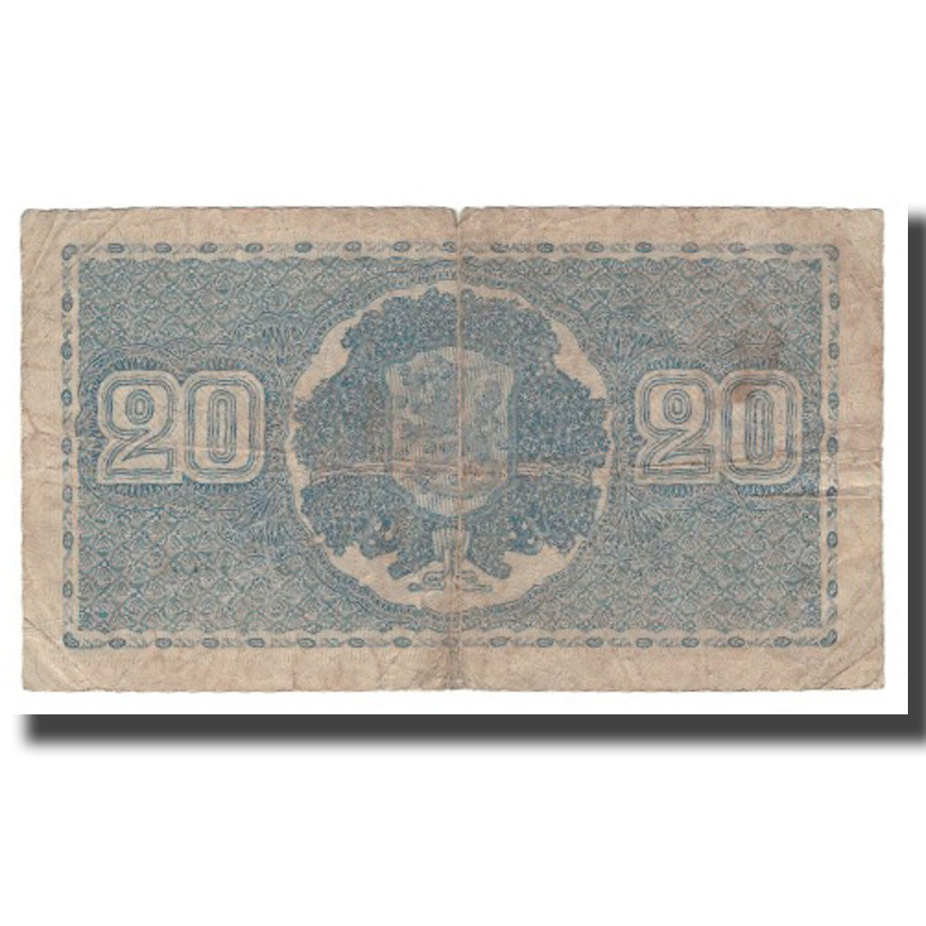 Banknote, Finland, 20 Markkaa, 1945 (1948), KM:86, F(12-15)