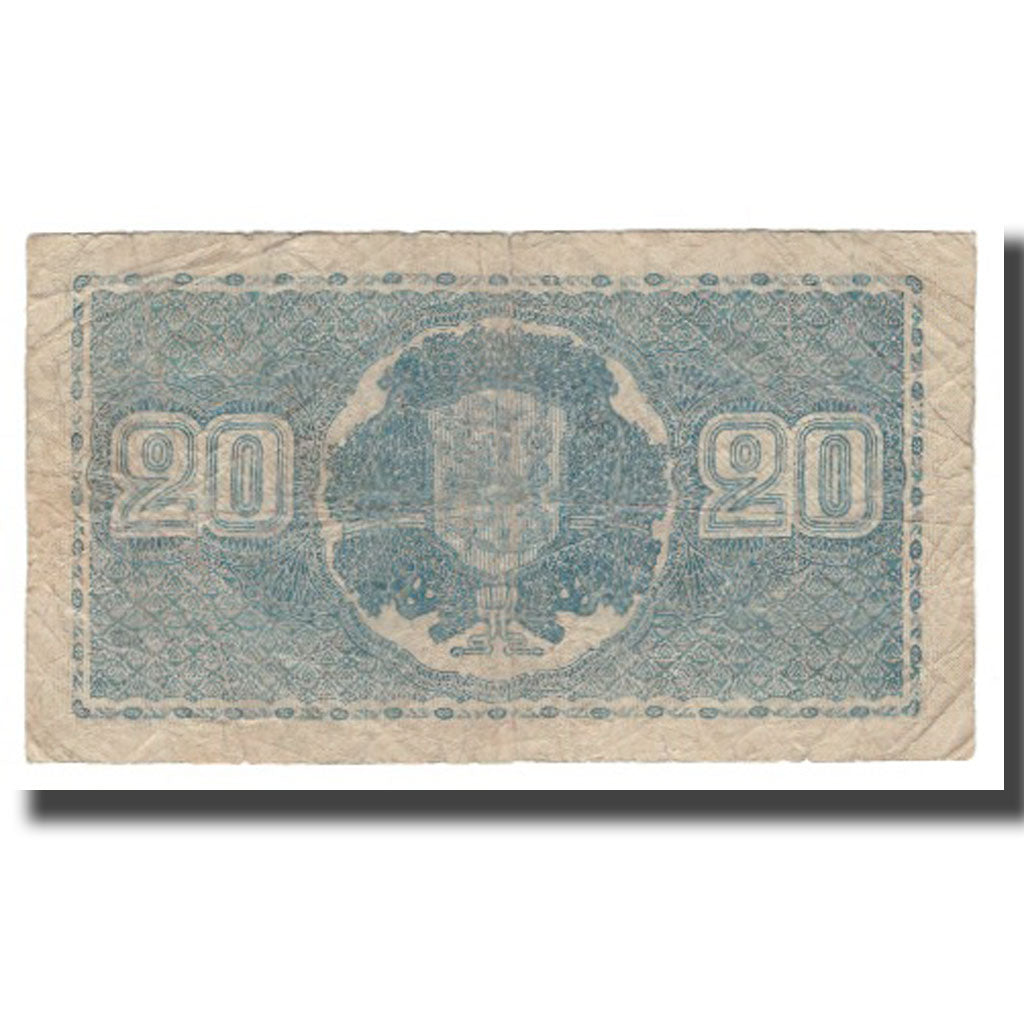 Banknote, Finland, 20 Markkaa, 1945 (1948), KM:86, F(12-15)