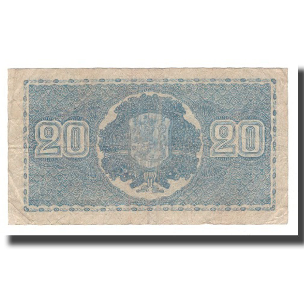 Billete, 20 Markkaa, 1945 (1948), Finlandia, KM:86, BC