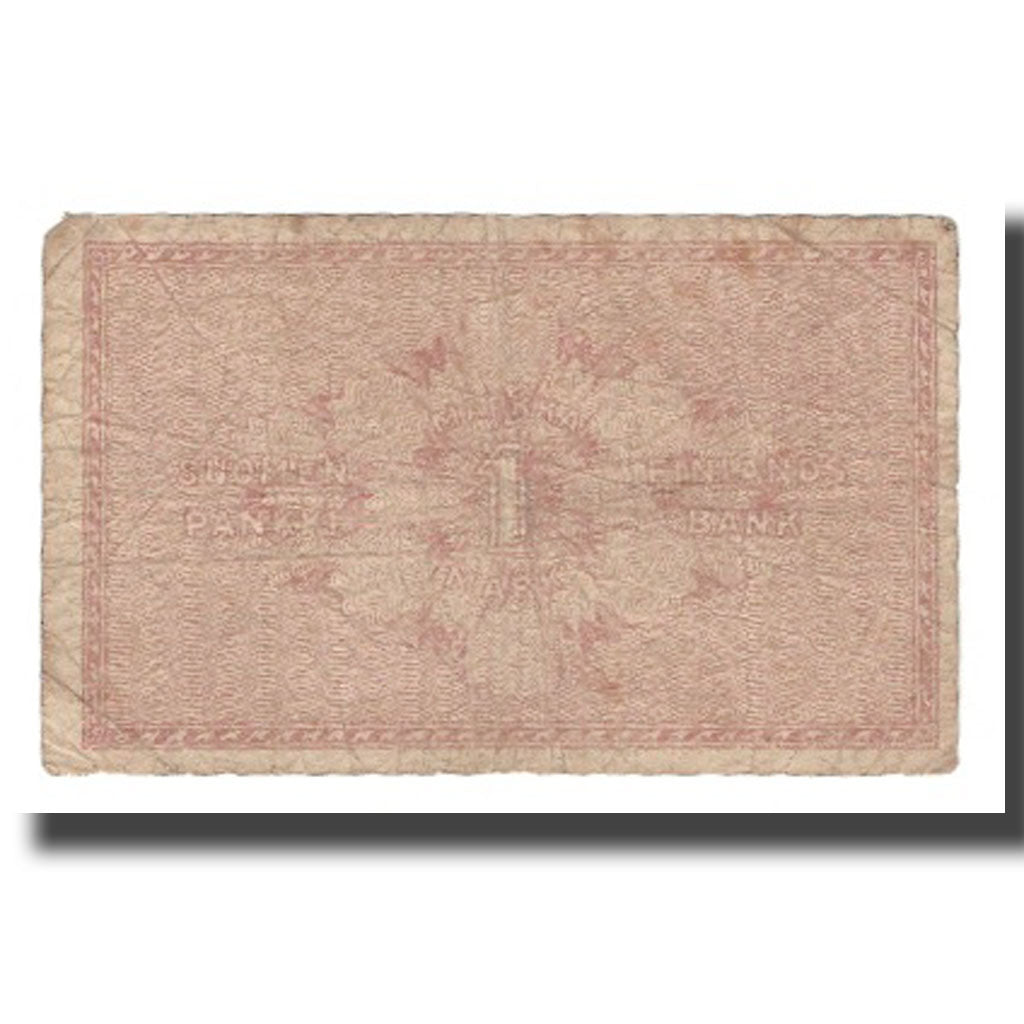 Banconote, Finlandia, 1 Markka, 1916, KM:35, B+