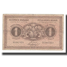 Banknote, Finland, 1 Markka, 1916, KM:35, VF(20-25)