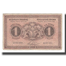 Banknote, Finland, 1 Markka, 1916, KM:35, VF(20-25)