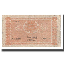 Billete, 5 Markkaa, 1945 (1946), Finlandia, KM:84, RC