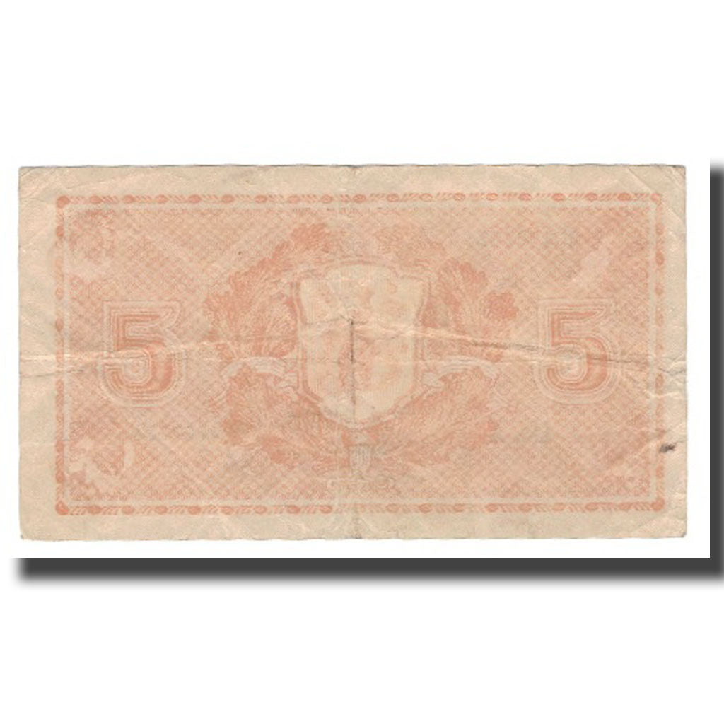 Biljet, Finland, 5 Markkaa, 1945 (1946), KM:76a, TB+