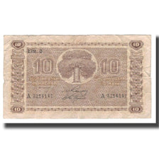 Geldschein, Finnland, 10 Markkaa, 1939 (1939-45), KM:70a, S+