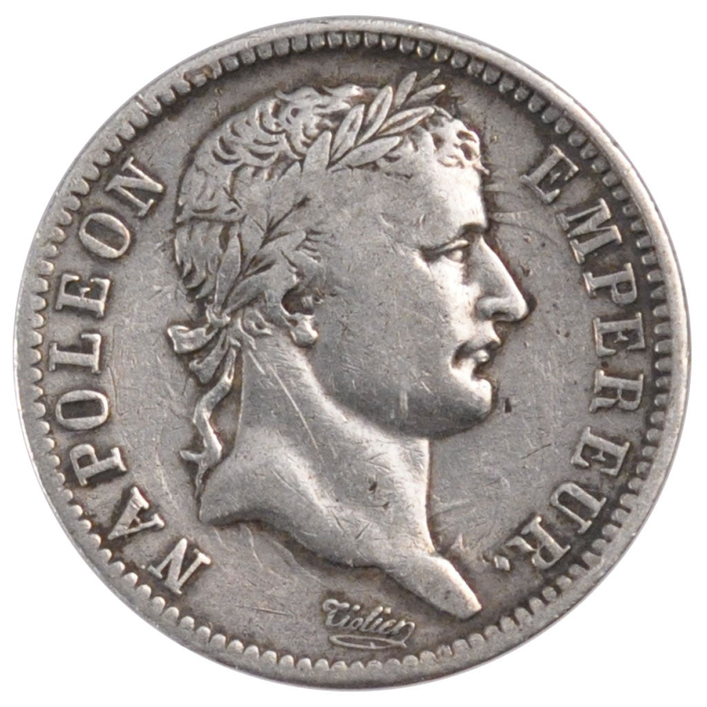 Moneta, Francja, Napoléon I, Franc, 1808, Nantes, VF(20-25), Srebro