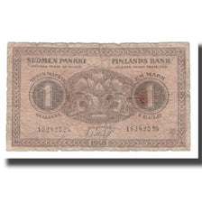 Biljet, Finland, 1 Markka, 1916, KM:19, B