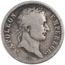 FRANCE, Napoléon I, Franc, 1811, Paris, KM #692.1, VF(20-25), Silver, Gadoury #.