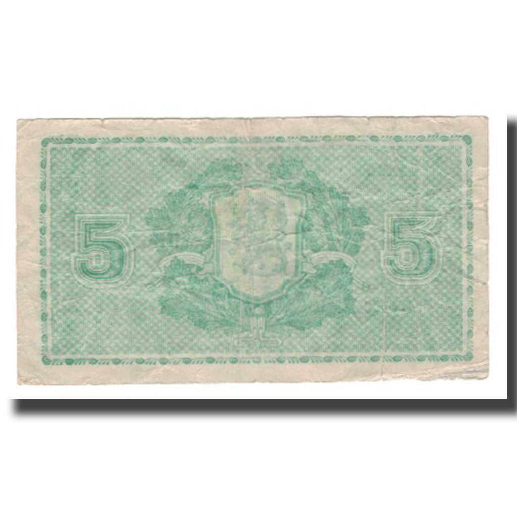 Banconote, Finlandia, 5 Markkaa, 1939 (1942-45), KM:69a, MB