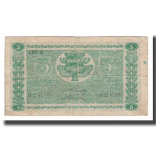 Banconote, Finlandia, 5 Markkaa, 1939 (1942-45), KM:69a, MB+