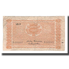 Geldschein, Finnland, 5 Markkaa, 1945 (1946), KM:84, SGE