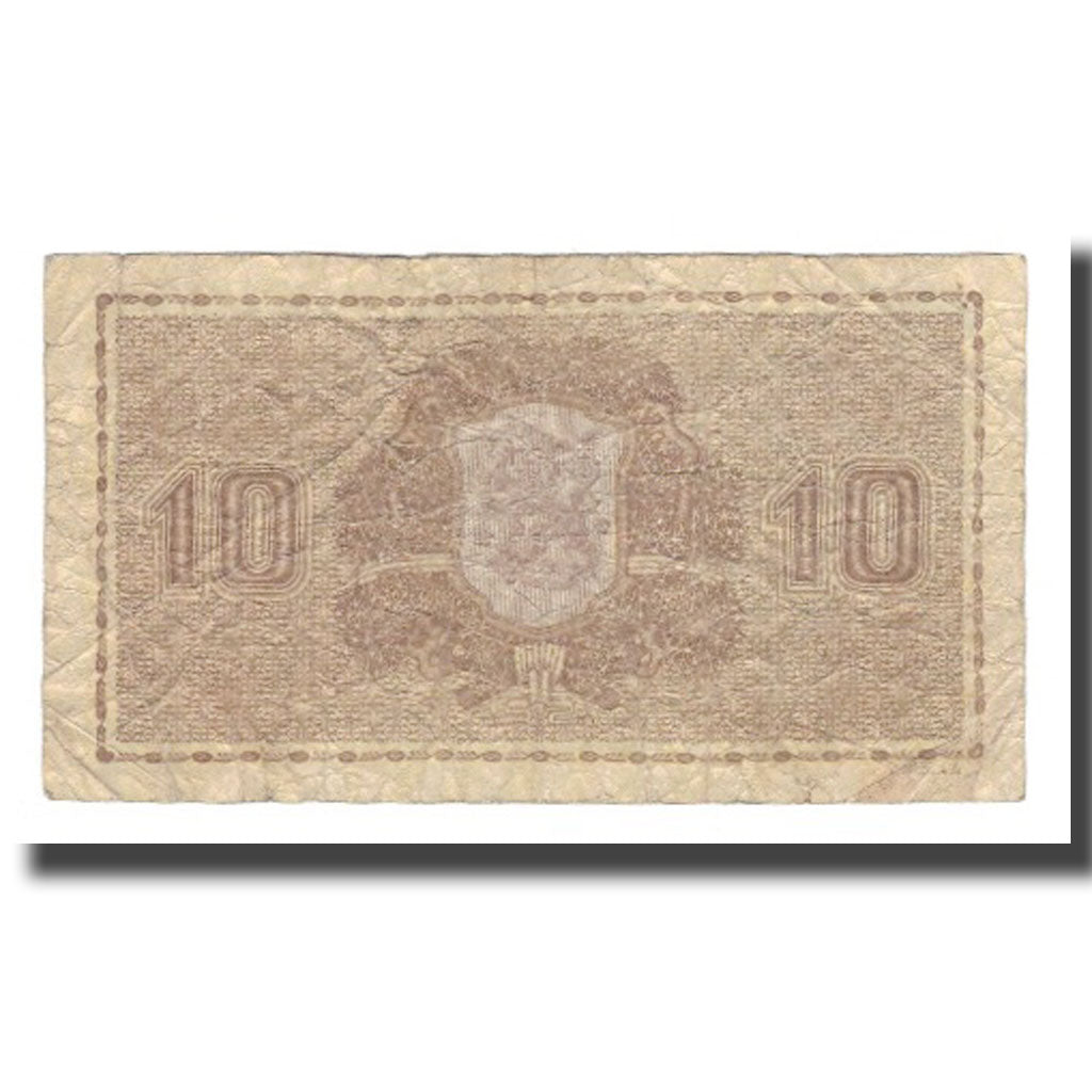 Banconote, Finlandia, 10 Markkaa, 1939 (1939-45), KM:70a, MB