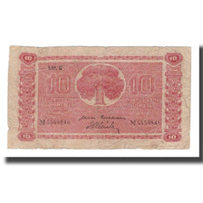 Banknote, Finland, 10 Markkaa, 1945 (1948), KM:85, VF(20-25)