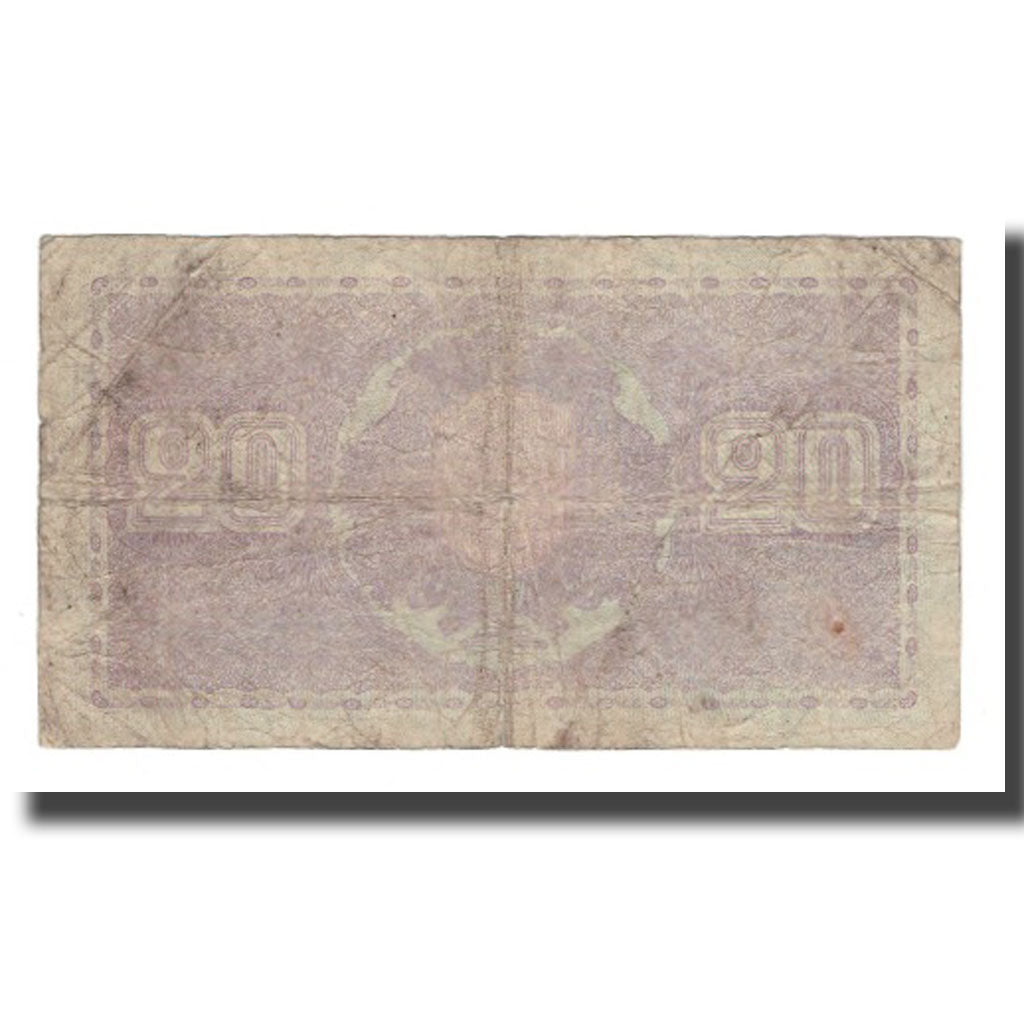 Banknote, Finland, 20 Markkaa, 1939 (1939-45), KM:71a, VG(8-10)