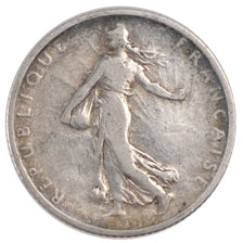 FRANCE, Semeuse, Franc, 1901, Paris, KM #844.1, VF(30-35), Silver, 23, Gadoury..