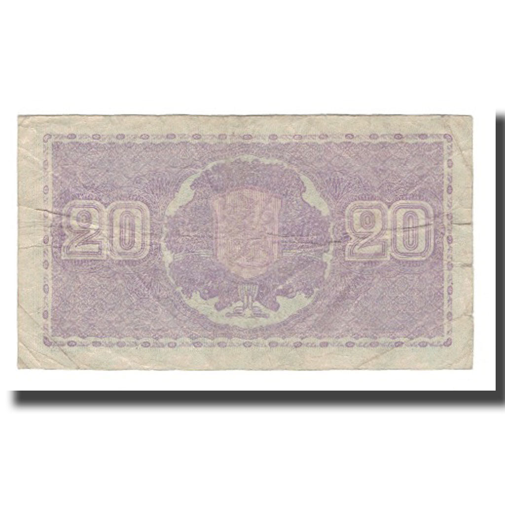 Banconote, Finlandia, 20 Markkaa, 1939 (1939-45), KM:71a, MB