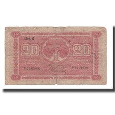 Banconote, Finlandia, 20 Markkaa, 1922 (1931), KM:63a, B