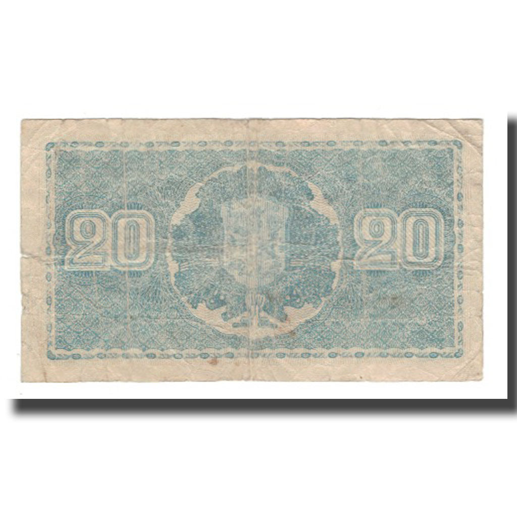 Billete, 20 Markkaa, 1945, Finlandia, KM:78a, RC