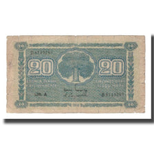 Banknote, Finland, 20 Markkaa, 1945, KM:78a, F(12-15)