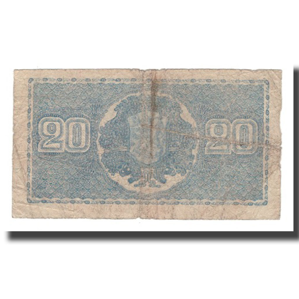 Banconote, Finlandia, 20 Markkaa, 1945 (1948), KM:86, B