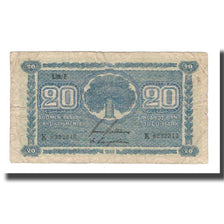 Banknote, Finland, 20 Markkaa, 1945 (1948), KM:86, F(12-15)