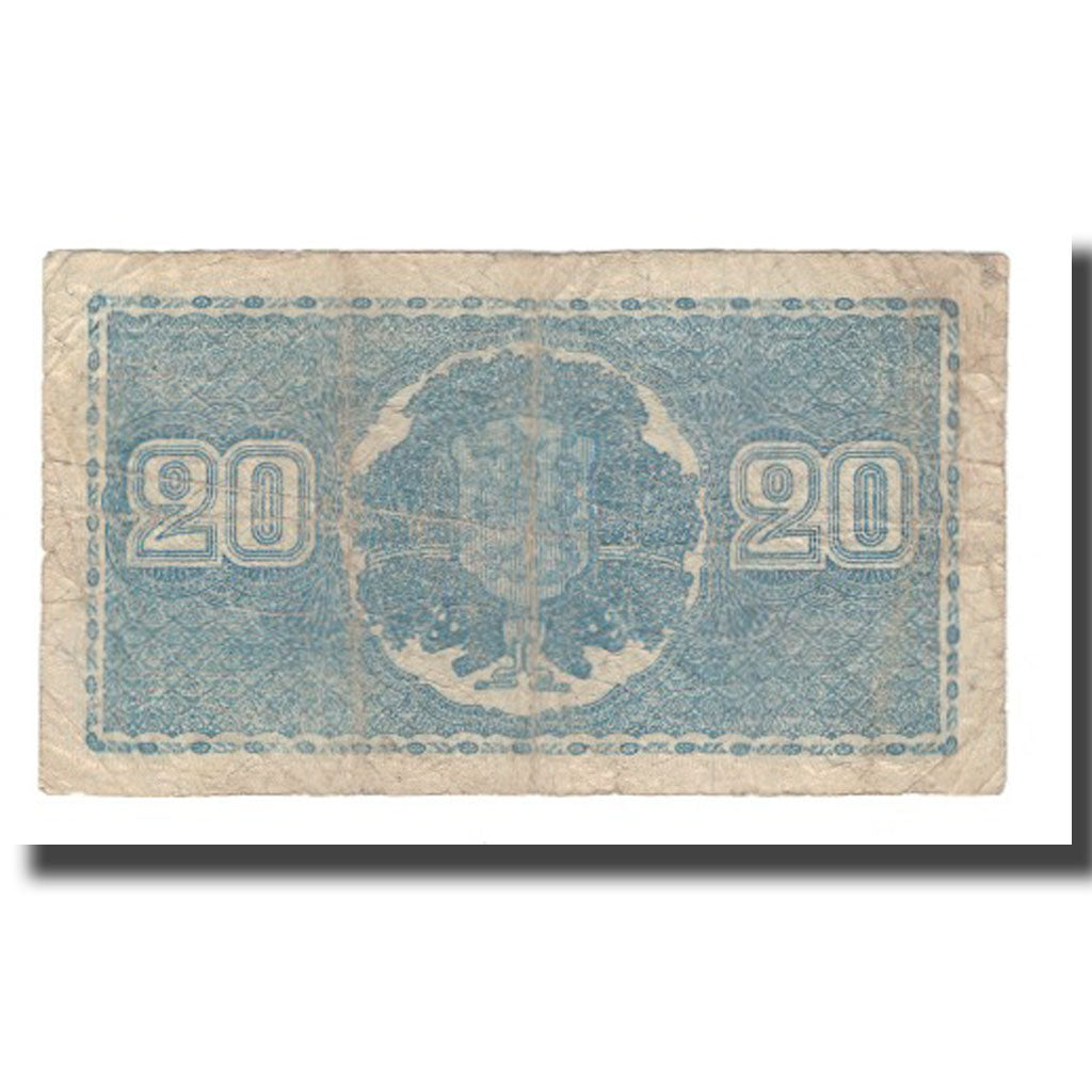 Banknote, Finland, 20 Markkaa, 1945 (1948), KM:86, F(12-15)