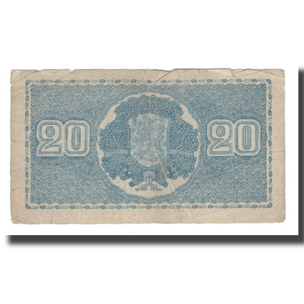 Banknote, Finland, 20 Markkaa, 1945 (1948), KM:86, F(12-15)