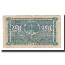 Banknote, Finland, 20 Markkaa, 1945 (1948), KM:86, F(12-15)