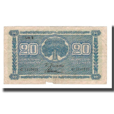 Banknote, Finland, 20 Markkaa, 1945 (1948), KM:86, F(12-15)