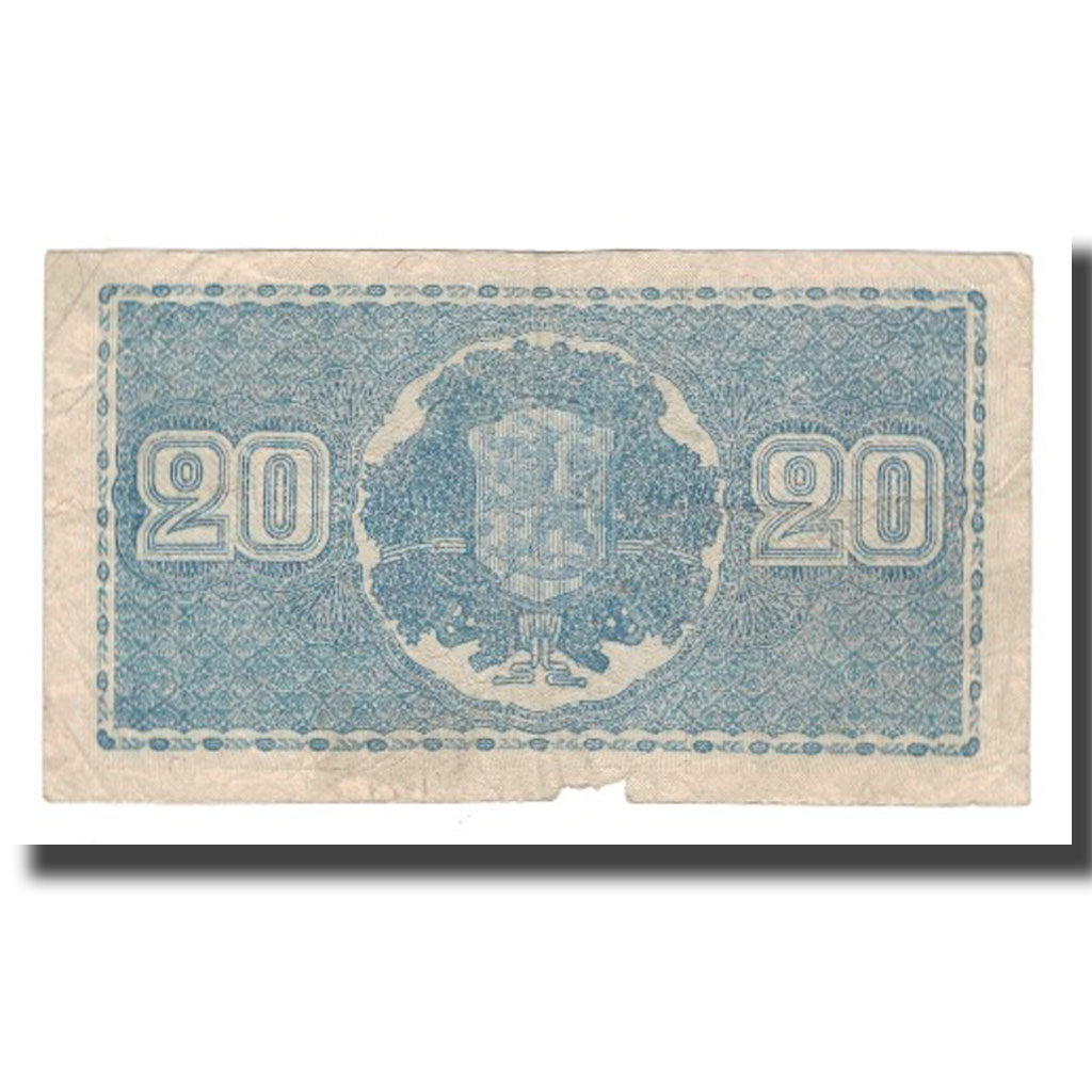 Banknote, Finland, 20 Markkaa, 1945 (1948), KM:86, F(12-15)