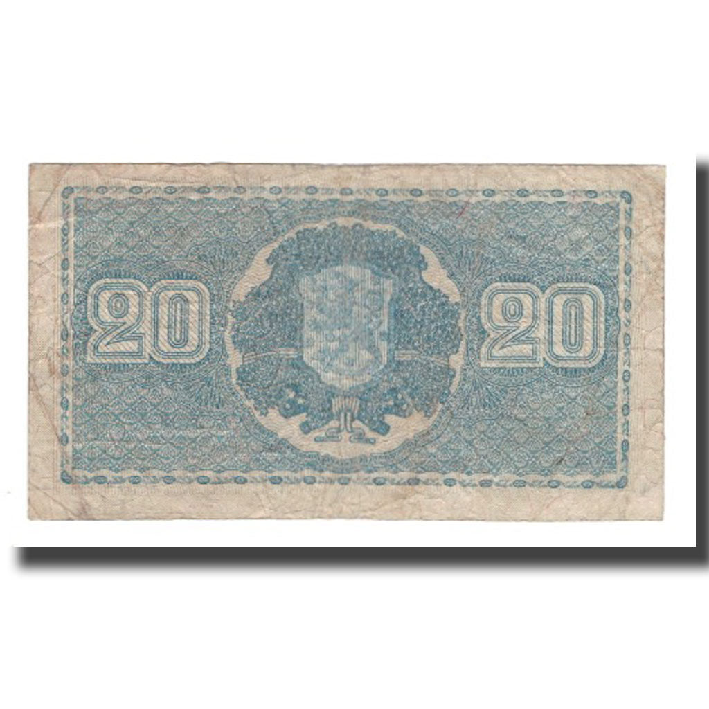 Banknote, Finland, 20 Markkaa, 1945 (1948), KM:86, F(12-15)