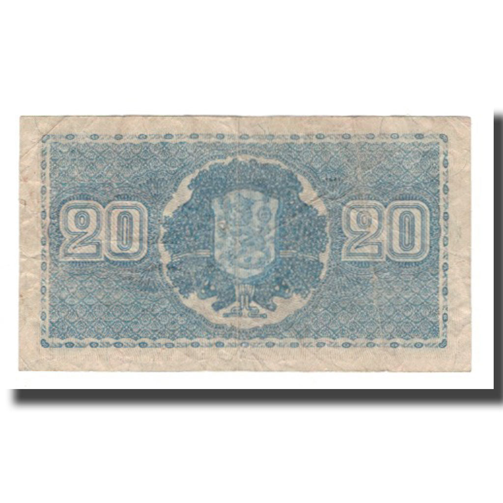 Billete, 20 Markkaa, 1945 (1948), Finlandia, KM:86, RC+